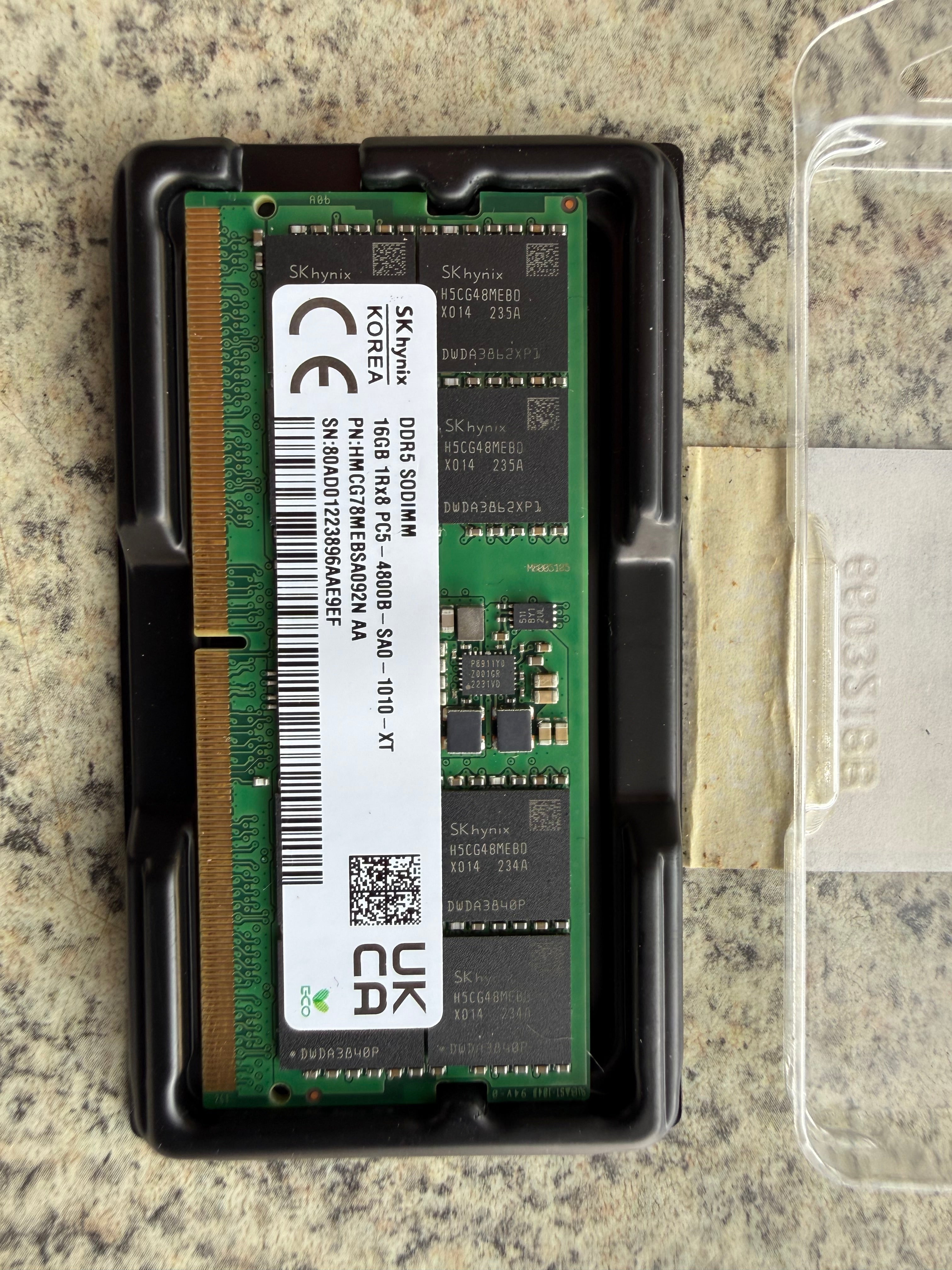 SK Hynix 16GB DDR5 RAM