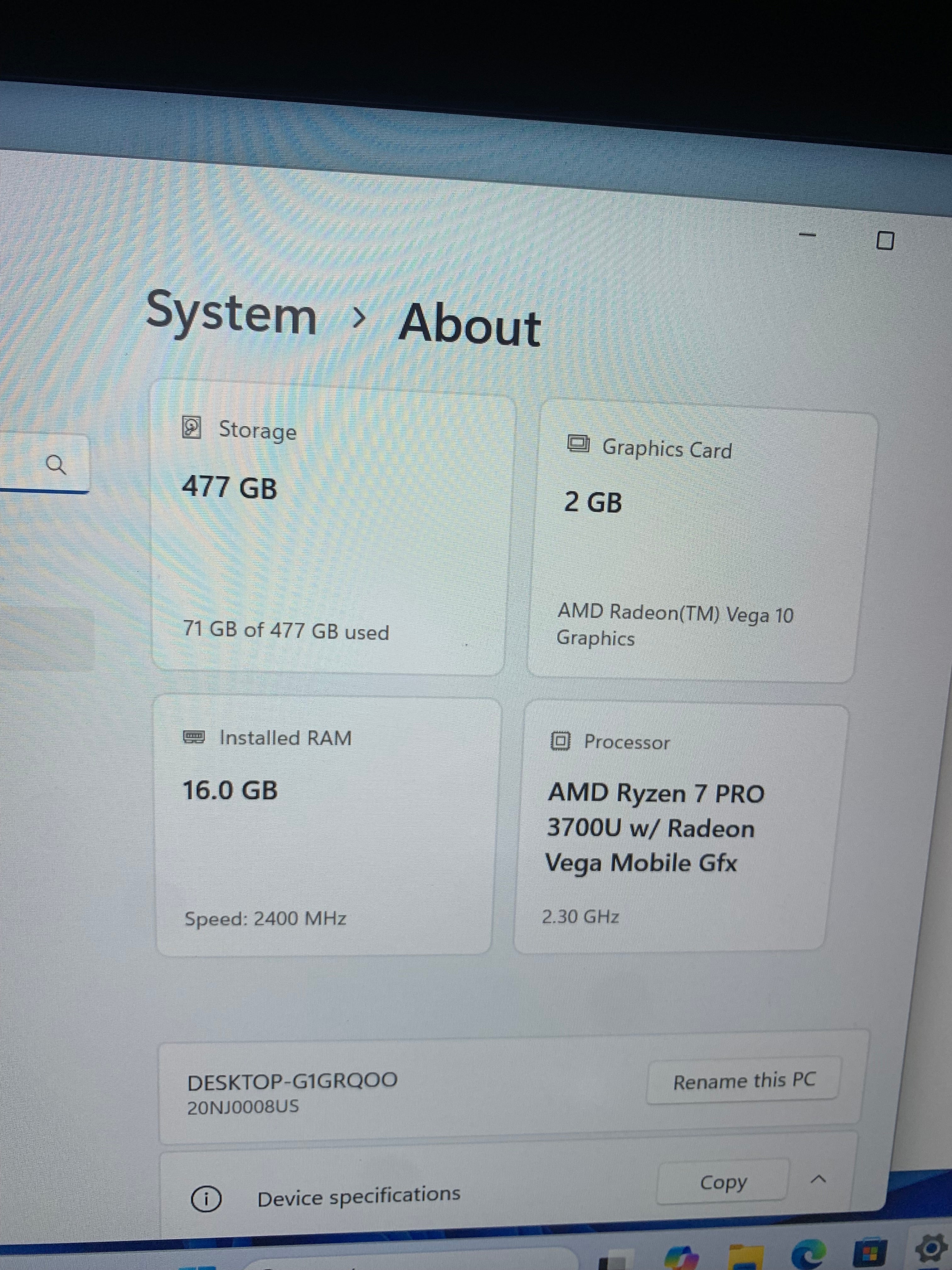 Lenovo ThinkPad T495 Ryzen 7 Pro | 512 GB SSD | 16GB RAM