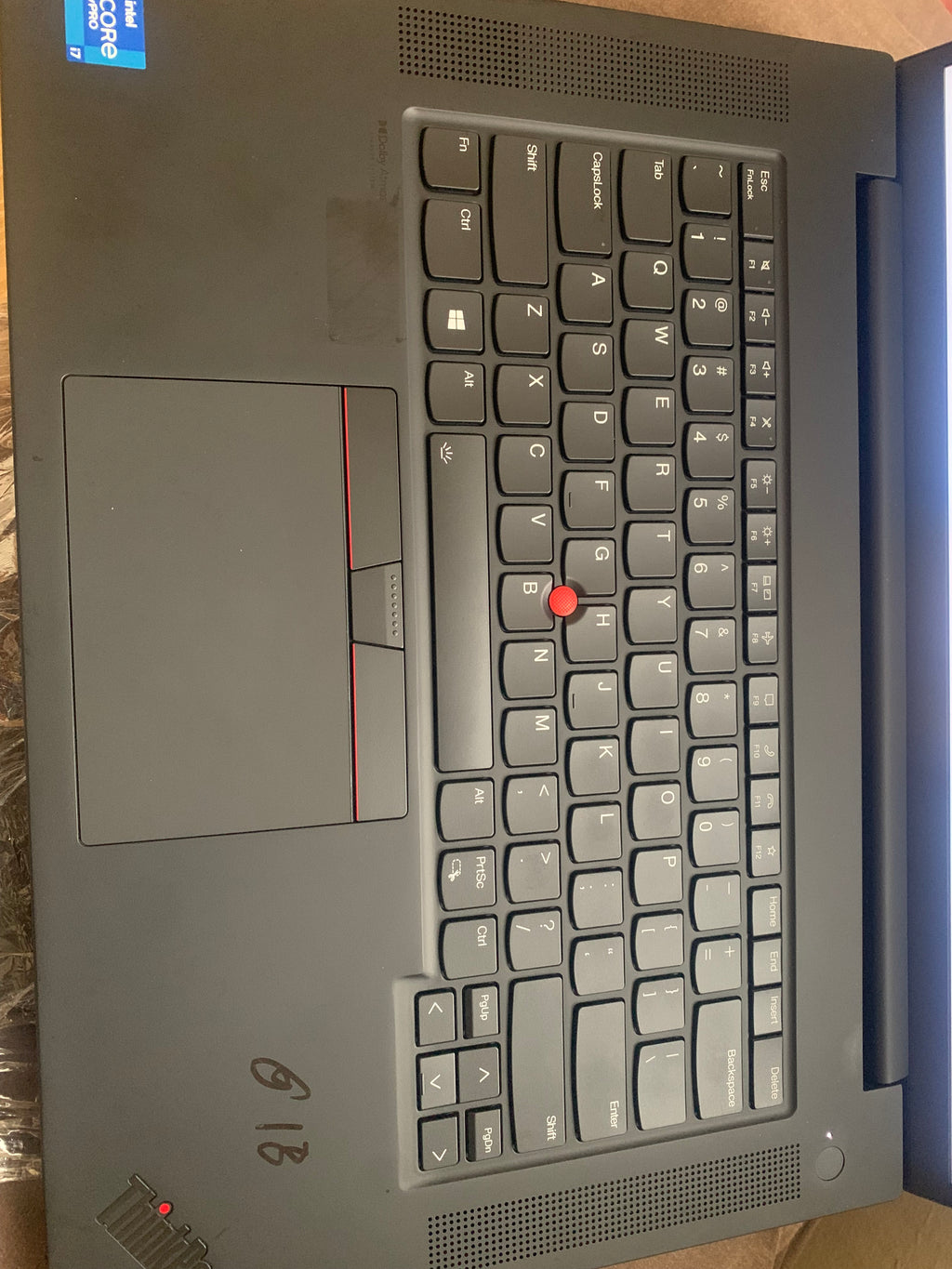 Lenovo Thinkpad P1 Gen 4 | 512 GB SSD | 16GB RAM | Core i7 11th Gen | NVIDIA Graphics
