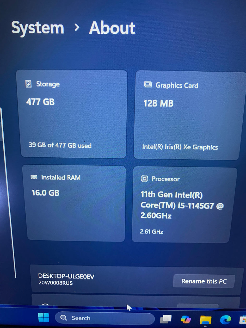 Lenovo ThinkPad T14 Gen 2 | 512 GB SSD | 16 GB RAM | Core i5 11th Gen