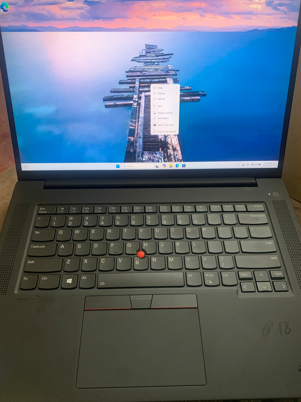 Lenovo Thinkpad P1 Gen 4 | 512 GB SSD | 16GB RAM | Core i7 11th Gen | NVIDIA Graphics